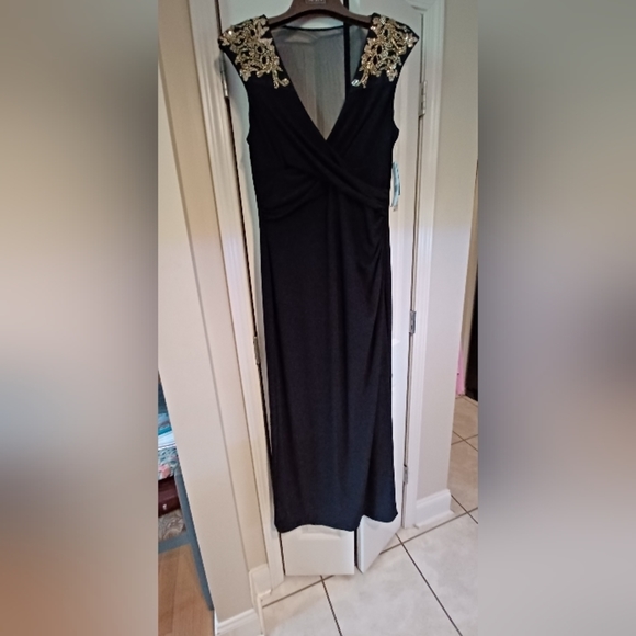 Lauren Ralph Lauren Holiday Maxi Dress size 14 - Picture 10 of 10